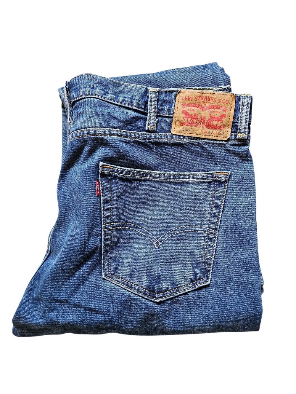Levi's 505. Relaxed Fit Blue Men's Jeans. sz. 40/32